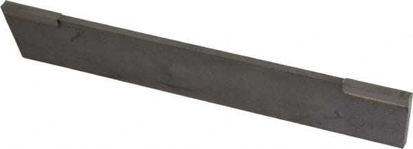 Accupro - 1/8 Inch Wide x 3/4 Inch High x 5 Inch Long, Parallel Blade, Cutoff Blade - Micrograin Grade, Bright Finish - Exact Tooling