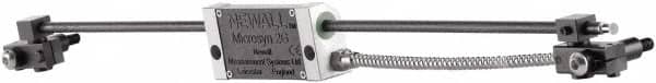 Newall - 8" Max Measuring Range, 5 µm Resolution, 15.4" Scale Length, Inductive DRO Linear Scale - 10 µm Accuracy, IP67, 11.48' Cable Length, Series Microsyn 2G Encoder - Exact Tooling