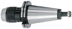 Interstate - DV50, 0 to 1/2" Capacity, Tapered Mount Drill Chuck - Keyless - Exact Tooling