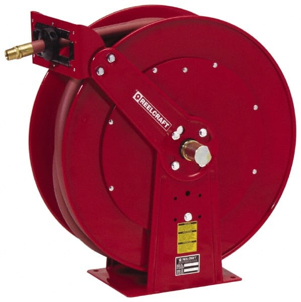 Reelcraft - 75' Spring Retractable Hose Reel - 250 psi, Hose Included - Exact Tooling