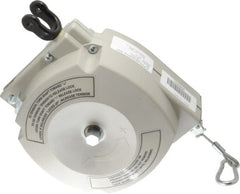 Aero-Motive - 24 Lb Load Capacity, 6.6' Travel Distance, Tool Balancer - Steel Cable, High Impact Composite Housing, Locking Mechanism - Exact Tooling