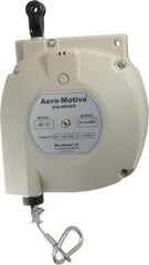 Aero-Motive - 13 Lb Load Capacity, 6.6' Travel Distance, Tool Balancer - Steel Cable, High Impact Composite Housing, Locking Mechanism - Exact Tooling