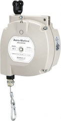 Aero-Motive - 9 Lb Load Capacity, 6.6' Travel Distance, Tool Balancer - Steel Cable, High Impact Composite Housing, Locking Mechanism - Exact Tooling