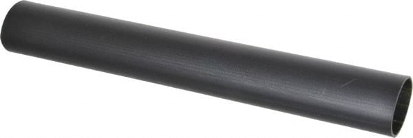 Thomas & Betts - 12" Long, 3:1, Polyolefin Heat Shrink Electrical Tubing - Black - Exact Tooling