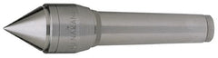 Value Collection - MT2 Taper Shank, 1.09" Head Diam Live Center - 0.94" Point Diam, 0.78" Point Len, 440 Lb Max Workpc, Standard Point - Exact Tooling