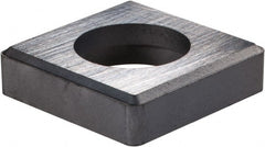 Made in USA - 3/4" Inscribed Circle, Square Shim for Indexables - Carbide, 3/16" Thick, ISSN Shim Style, Negative Rake - Exact Tooling