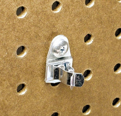 Triton - Extended Spring Clip Pegboard Hook - 7/8" Projection, Steel - Exact Tooling