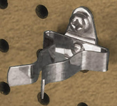 Triton - Extended Spring Clip Pegboard Hook - 2-1/8" Projection, Steel - Exact Tooling