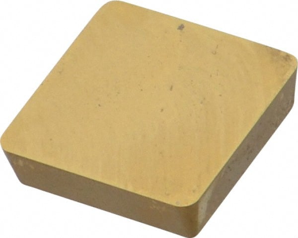 Kennametal - SPG634 Grade KC850 Carbide Turning Insert - TiC/TiCN/TiN Finish, 90° Square, 3/4" Inscr Circle, 3/16" Thick, 1/16" Corner Radius - Exact Tooling