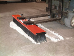 Trynex - 60" Wide Sweeper Fork Lift - Polypropylene Bristles - Exact Tooling