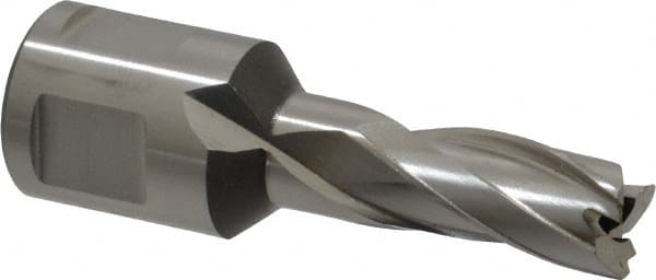 Hougen - 7/16" Diam x 1" Deep High Speed Steel Annular Cutter - Exact Tooling