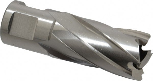 Hougen - 25/32" Diam x 1" Deep High Speed Steel Annular Cutter - Exact Tooling