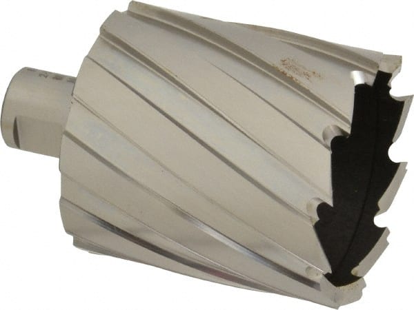 Hougen - 2-5/16" Diam x 2" Deep High Speed Steel Annular Cutter - Exact Tooling