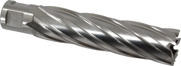 Hougen - 7/8" Diam x 3" Deep High Speed Steel Annular Cutter - Exact Tooling