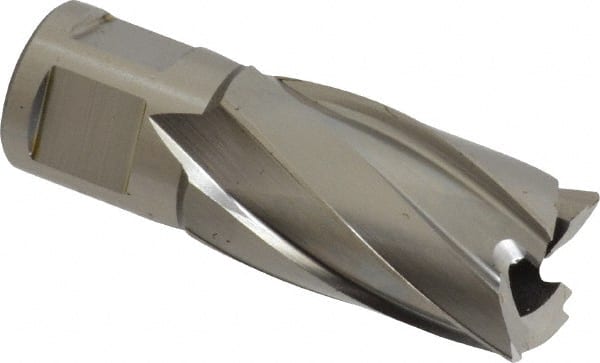Hougen - 21mm Diam x 25mm Deep High Speed Steel Annular Cutter - Exact Tooling
