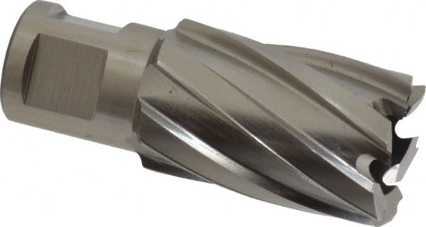 Hougen - 24mm Diam x 25mm Deep High Speed Steel Annular Cutter - Exact Tooling