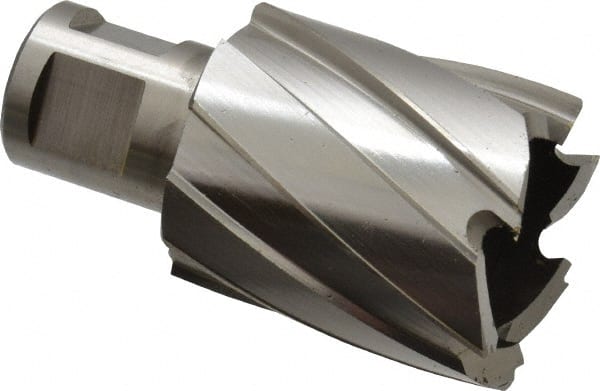 Hougen - 33mm Diam x 25mm Deep High Speed Steel Annular Cutter - Exact Tooling