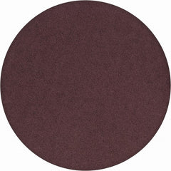 3M - 12" Diam, 80 Grit Aluminum Oxide Adhesive PSA Disc - Medium Grade, X Weighted Cloth Backing, For Bench Top Motors, Random Orbital Sanders - Exact Tooling