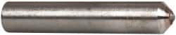 Made in USA - 1/4 Carat Single Point Diamond Dresser - 2" Long x 3/8" Shank Diam - Exact Tooling