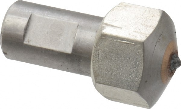 Made in USA - 1/3 Carat Single Point Diamond Dresser - 3/4" Long x 7/16" Shank Diam - Exact Tooling
