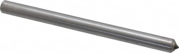Value Collection - 1-1/2 Carat Single Point Diamond Dresser - 6" Long x 7/16" Shank Diam - Exact Tooling