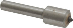 Value Collection - 1 Carat Single Point Diamond Dresser - 1-1/8" Long x 1/4" Shank Diam, 7/16" Diam x 5/8" Thick Head - Exact Tooling