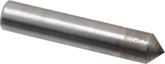 Tru-Maxx - 1/3 Carat Single Point Diamond Dresser - 2" Long x 3/8" Shank Diam - Exact Tooling