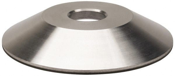 Made in USA - 6" Diam, 1-1/4" Hole Size, 1" Overall Thickness, 150 Grit, Type 12 Tool & Cutter Grinding Wheel - Very Fine Grade, Diamond - Exact Tooling