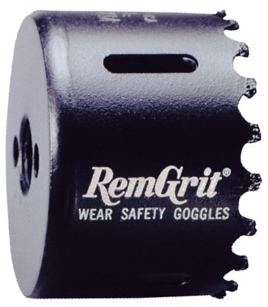 Disston - 3" Diam, 1-7/16" Cutting Depth, Hole Saw - Carbide Grit Saw, Gulleted Edge - Exact Tooling