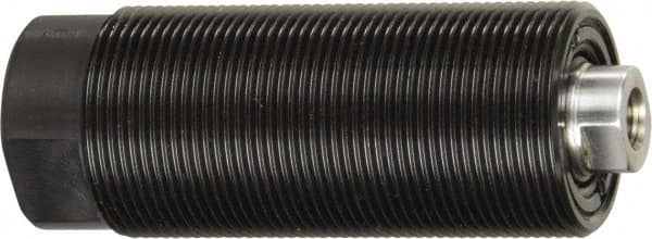 Enerpac - 1.975 Ton, 0.98" Stroke, 0.78 Cu In Oil Capacity, Portable Hydraulic Threaded Cylinder - 0.79 Sq In Effective Area, 3.52" Lowered Ht., 4.5" Max Ht., 1.21875" Plunger Rod Diam, 5,000 Max psi - Exact Tooling