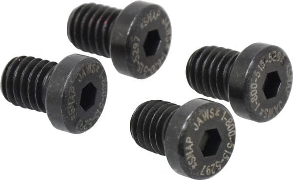 Snap Jaws - 4 Piece 3/8-16 Vise Fasteners - Steel - Exact Tooling