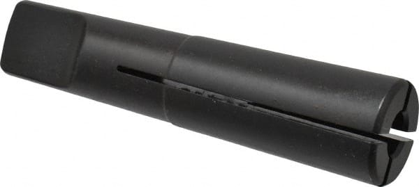 Collis Tool - 1/2 Inch Tap, 1-3/32 Inch Tap Entry Depth, MT3 Taper Shank, Split Sleeve Tapping Driver - 1/4 Inch Projection, 0.367 Inch Tap Shank Diameter, 0.275 Inch Tap Shank Square - Exact Tooling