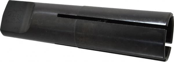 Collis Tool - 1-1/2 Inch Tap, 2-1/4 Inch Tap Entry Depth, MT5 Taper Shank, Split Sleeve Tapping Driver - 7/16 Inch Projection, 1-1/2 Inch Tap Shank Diameter, 1.12 Inch Tap Shank Square - Exact Tooling