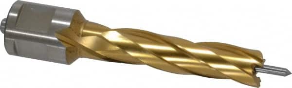 Hougen - 1/2" Diam x 2" Deep High Speed Steel Annular Cutter - Exact Tooling