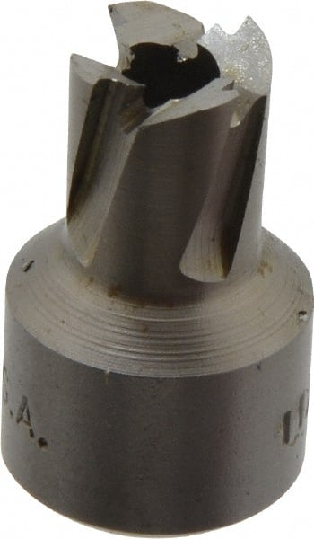 Hougen - 11/32" Diam x 1/4" Deep High Speed Steel Annular Cutter - Exact Tooling