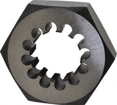 Interstate - 2 - 11-1/2 NPT Thread, Hex Pipe Die - Carbon Steel - Exact Tooling