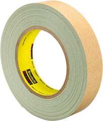 3M - 1" Wide x 10 Yd Long Green Rubber Masking Tape - Series 60894, 33 mil Thick, 25 In/Lb Tensile Strength - Exact Tooling