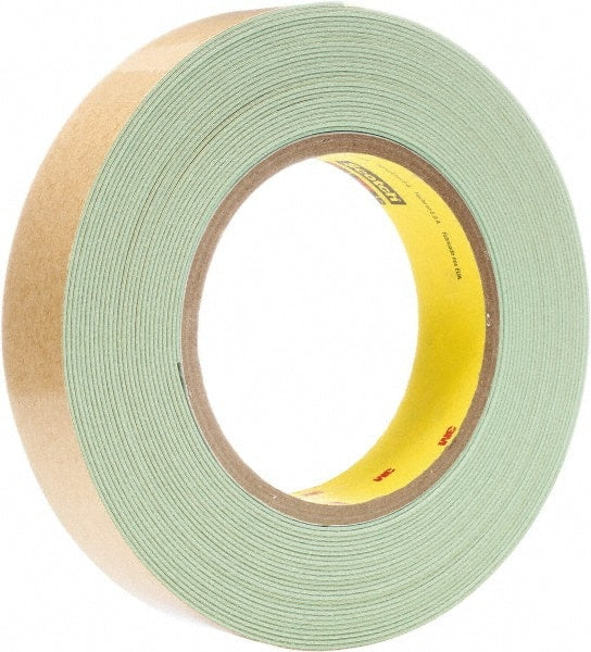 3M - 2" Wide x 10 Yd Long Green Rubber Masking Tape - Series 500 - Exact Tooling