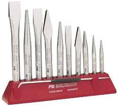 Value Collection - 6-1/2" OAL x 9/32" Blade Width Cross Chisel - 15/32" Stock - Exact Tooling