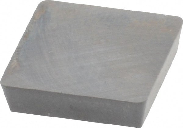 Interstate - SPG422 Grade I22 Carbide Turning Insert - Uncoated, 90° Square, 1/2" Inscr Circle, 1/8" Thick, 1/32" Corner Radius - Exact Tooling
