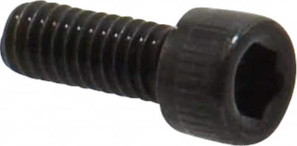 Value Collection - #4-48 UNF Hex Socket Drive, Socket Cap Screw - Alloy Steel, Black Oxide Finish, Fully Threaded, 5/16" Length Under Head - Exact Tooling
