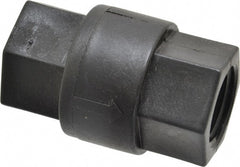 Specialty Mfr - 3/4" Polypropylene Check Valve - Inline, FNPT x FNPT, 125 WOG - Exact Tooling