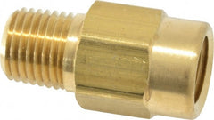 Specialty Mfr - 1/4" Brass Check Valve - Inline, FNPT x MNPT, 500 WOG - Exact Tooling