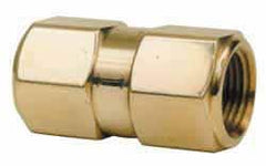 Specialty Mfr - 3/8" Brass Check Valve - Inline, FNPT x FNPT, 1,200 WOG - Exact Tooling