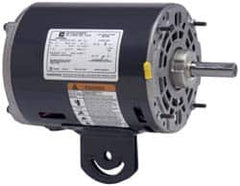 US Motors - 1/2 hp, TEAO Enclosure, Auto Thermal Protection, 1,725 RPM, 115 Volt, 60 Hz, Single Phase Split Phase Motor - Size 48YZ Frame, Yoke Mount, 1 Speed, Sleeve Bearings, 6.60 Full Load Amps, A Class Insulation, Reversible - Exact Tooling