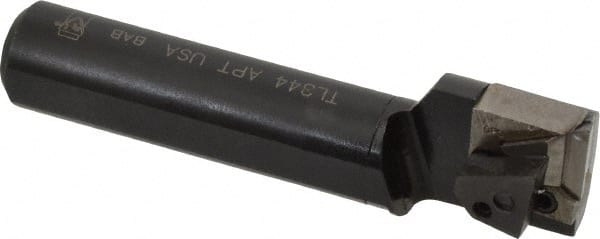 APT - 1-1/16" Min Bore Diam, 4" OAL, 3/4" Shank Diam, Indexable Boring Bar - TPG Insert, Screw or Clamp Holding Method - Exact Tooling