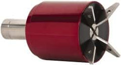 Made in USA - 1 Inch Round Shank Diameter, Coolant and Air Actuated Heavy Duty Bar Puller - 1/8 to 2-1/2 Inch Gripping Range (First Setting), 3/4 to 3-1/8 Inch Gripping Range (Second Setting), 5-13/16 Inch Long, 4 Inch Wide - Exact Tooling