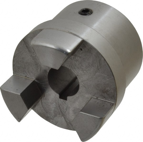 Boston Gear - 3/4" Max Bore Diam, FC25 Coupling Size, Flexible Half Coupling - 2-1/2" OD, 4.13" OAL, Steel - Exact Tooling
