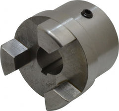 Boston Gear - 7/8" Max Bore Diam, FC25 Coupling Size, Flexible Half Coupling - 2-1/2" OD, 4.13" OAL, Steel - Exact Tooling