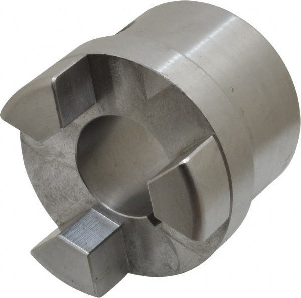 Boston Gear - 1-1/8" Max Bore Diam, FC25 Coupling Size, Flexible Half Coupling - 2-1/2" OD, 4.13" OAL, Steel - Exact Tooling